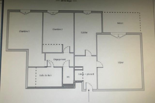 Appartement T3 de 64 m² à louer à NANTES
