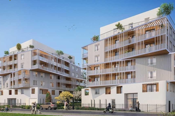 Appartement T2 de 48 m² à louer à CESSON SEVIGNE